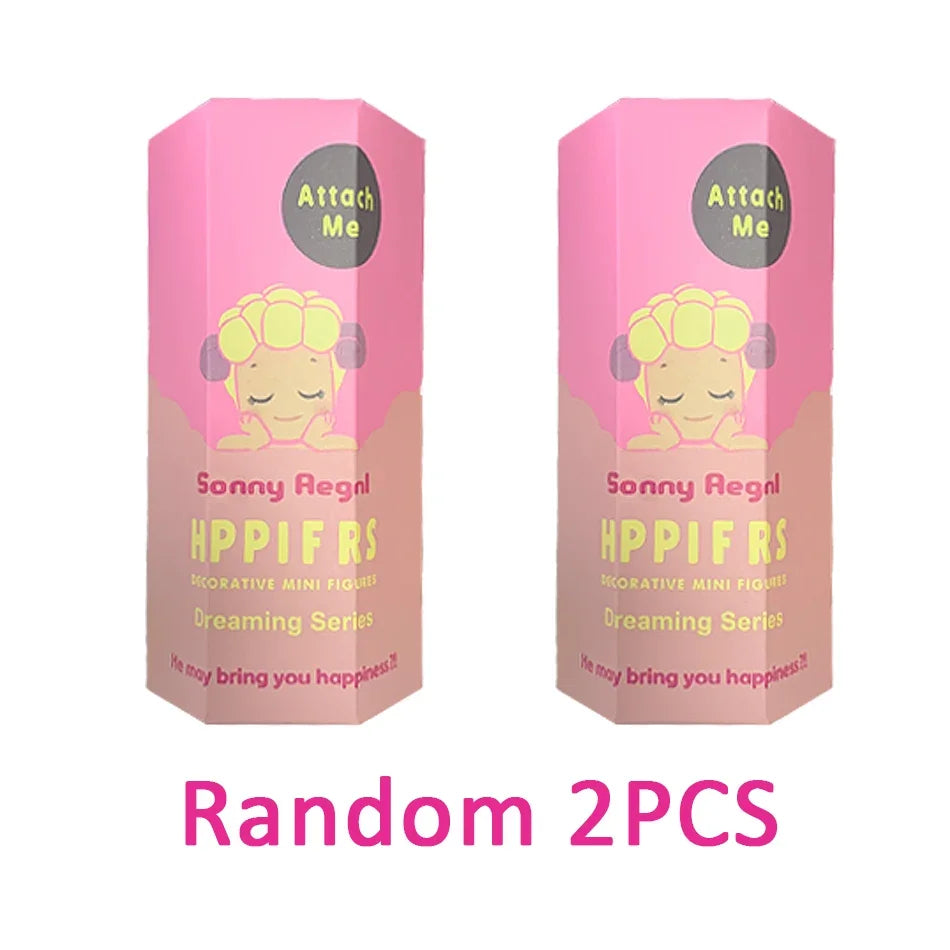 Sonny Angel Blind Box 20th Anniversary Hippers Back Dreaming Fruit Vegetable Series Figure Doll Keychain Christmas Gift