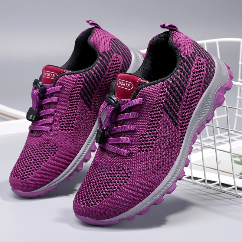 women shoes,sneakers for women,women's summer sneakers,White Breathable Non-slip Sports Casual Shoes,free shippiing shoes