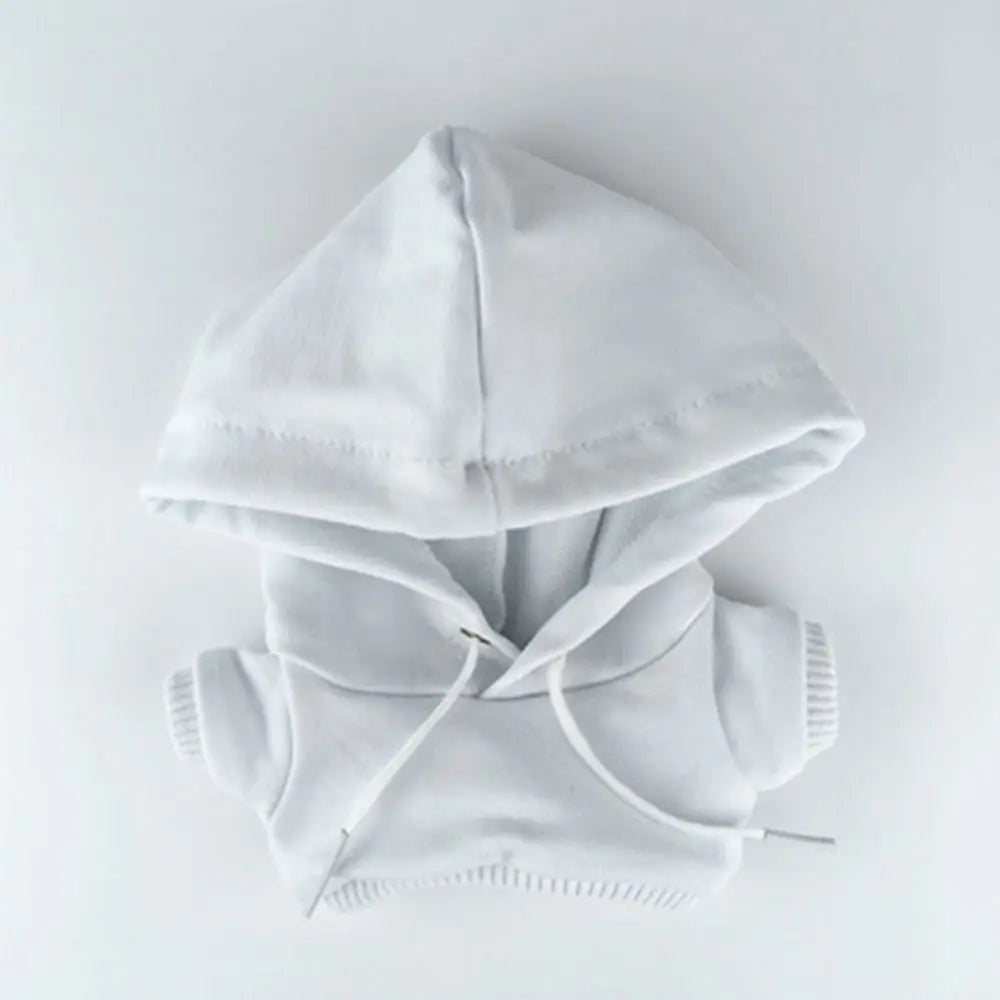 Handmade Fashion Clothes Hoodies For 10/15cm/20cm Cotton Dolls Sweatshirt Outfits For 1/12 BJD Dolls Top For 1/11 1/12 OB11