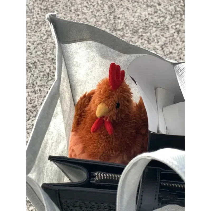 Jellycat Plush Chicken Pillow Stuffed Soft Cartoon CecileChien Furry Animal Kawaii Plush Collection Funny Toy Gift for Children