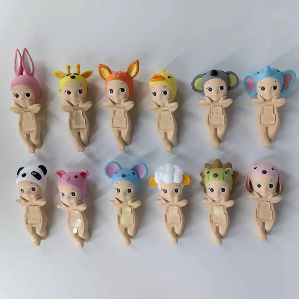 Hot Better Quality Sonny Angel Hippers Mini Figures Animals Series Blind Box PVC Toy Fans Desktop Phone Car Ornaments Doll Gifts