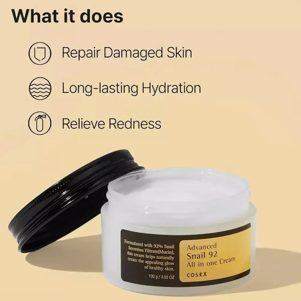 Advanced Snail 96 Mucin Power Essence/Cleanser/Cream Moisturizing Smoothing Nourishing High-end Hydrate Facial Skin Care Product