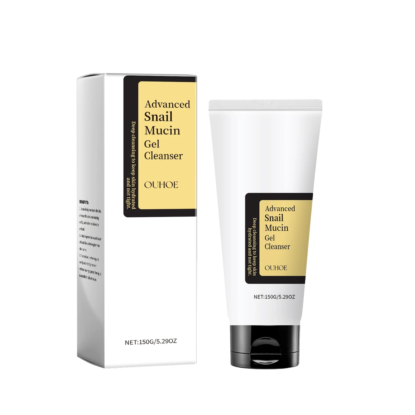 Advanced Snail 96 Mucin Power Cleanser Moisturizing Cleaning Face Skin Lifting Firming Smoothing Nourishing Facial Skin Care