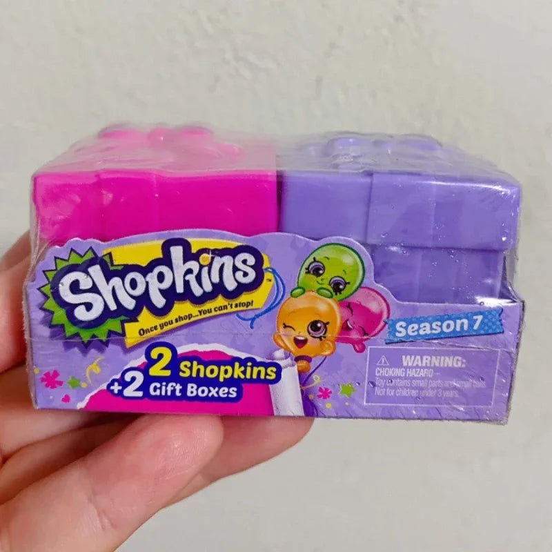 Shopkins Shopping Elf Blind Box Kindergarten Surprise Gift Supermarket Shopping Cute Doll Collect Ornaments Kids Birthday Gifts