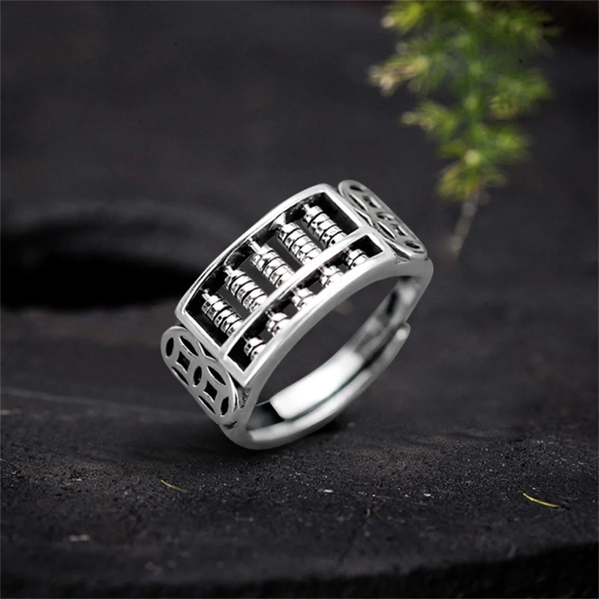 Chinese Style Vintage Copper Coin Opening Ring For Men Women Unisex Feng Shui Pixiu Rings Amulet Wealth Lucky Jewelry Best Gift
