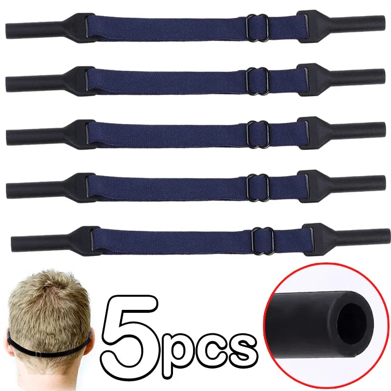 1/5pcs Glasses Chain For Kids Adults Sunglasses Strap Children Glasses Safety Band Strap Retainer Cord Holder Sport Glasses Rope