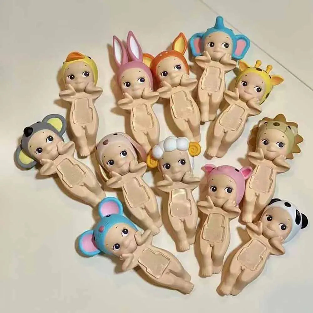 Hot Better Quality Sonny Angel Hippers Mini Figures Animals Series Blind Box PVC Toy Fans Desktop Phone Car Ornaments Doll Gifts