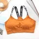 Women Sports Top Vest Sleeveless Bra Pads Lingerie Sexy Woman Push Up Beauty Bralette Wrap All-In-One Women's Tube Top Summer
