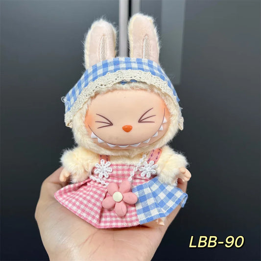 V1 V2 V3 NEW Mini Doll'S Clothes Outfit Accessories for Korea Kpop Exo 17cm Labubu Idol Cool Handsome Clothing Gift