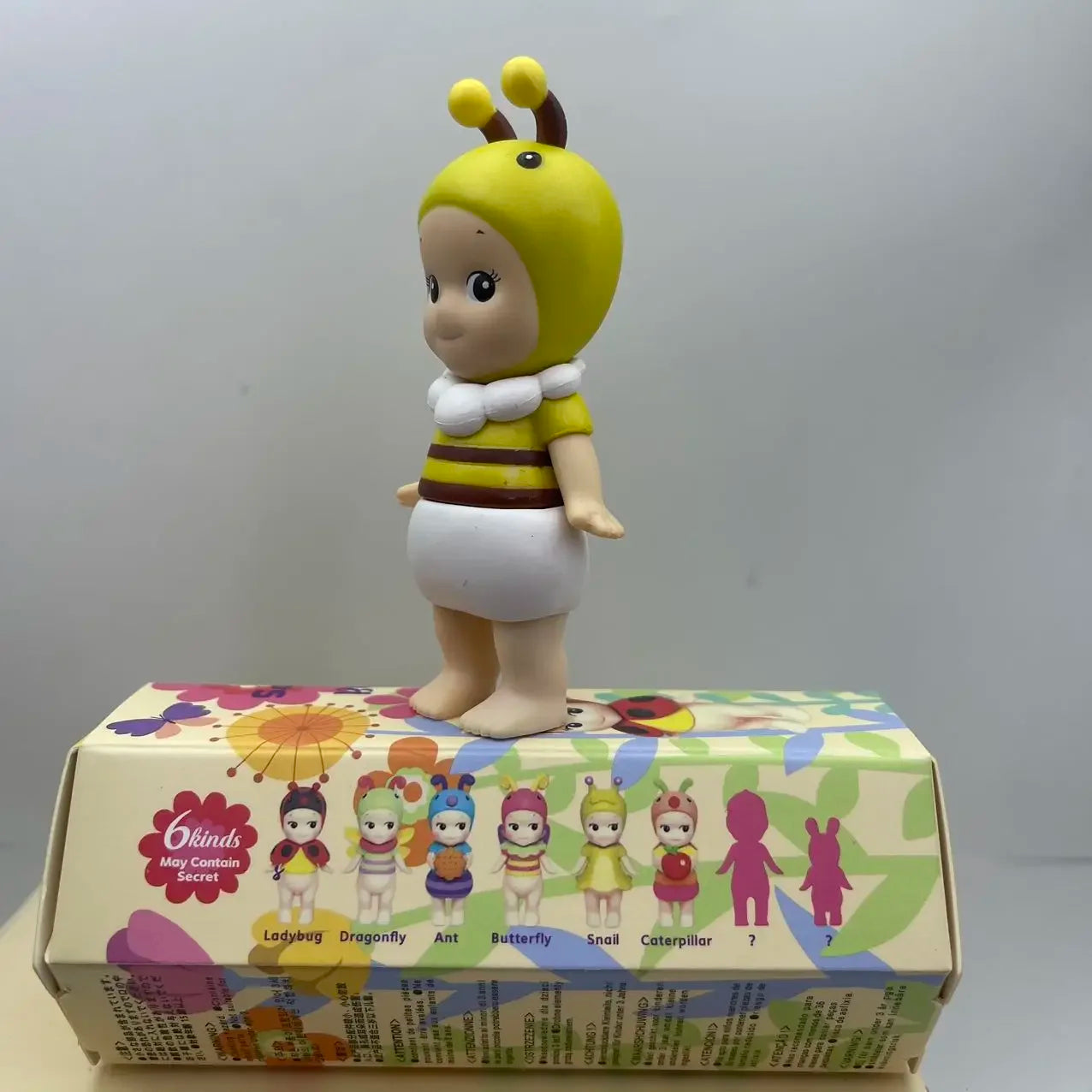 6PCS Sonny Angel Blind Box Mini Figure Bug’S World Limited Series Anime Figures Cute Dolls for Children Christmas Birthday Gift