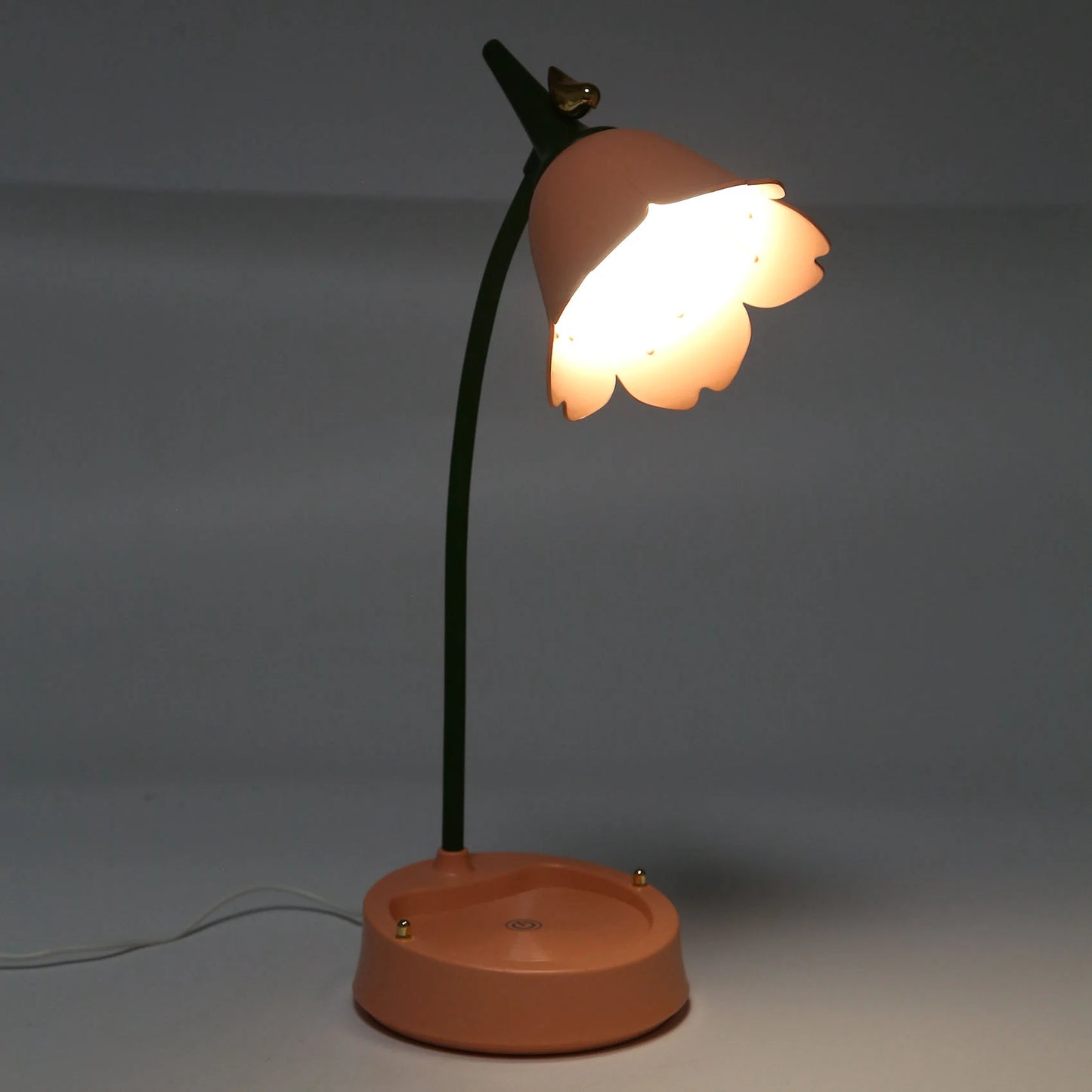 A50I Flower LED Desk Lamp Student Bedroom Lighting Contact Eye Protection USB