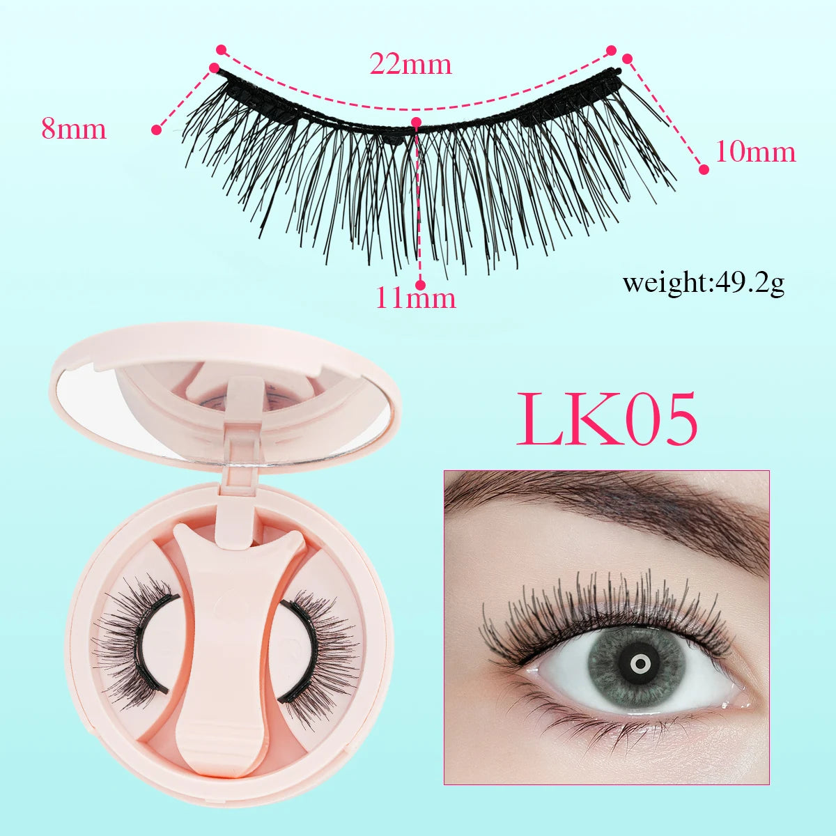 再利用可能 接着剤不要 マグネットまつげ 2025年新登場 敏感な目に優しい マグネットまつげ ナチュラル 3D ミンクまつげ メイクアップ