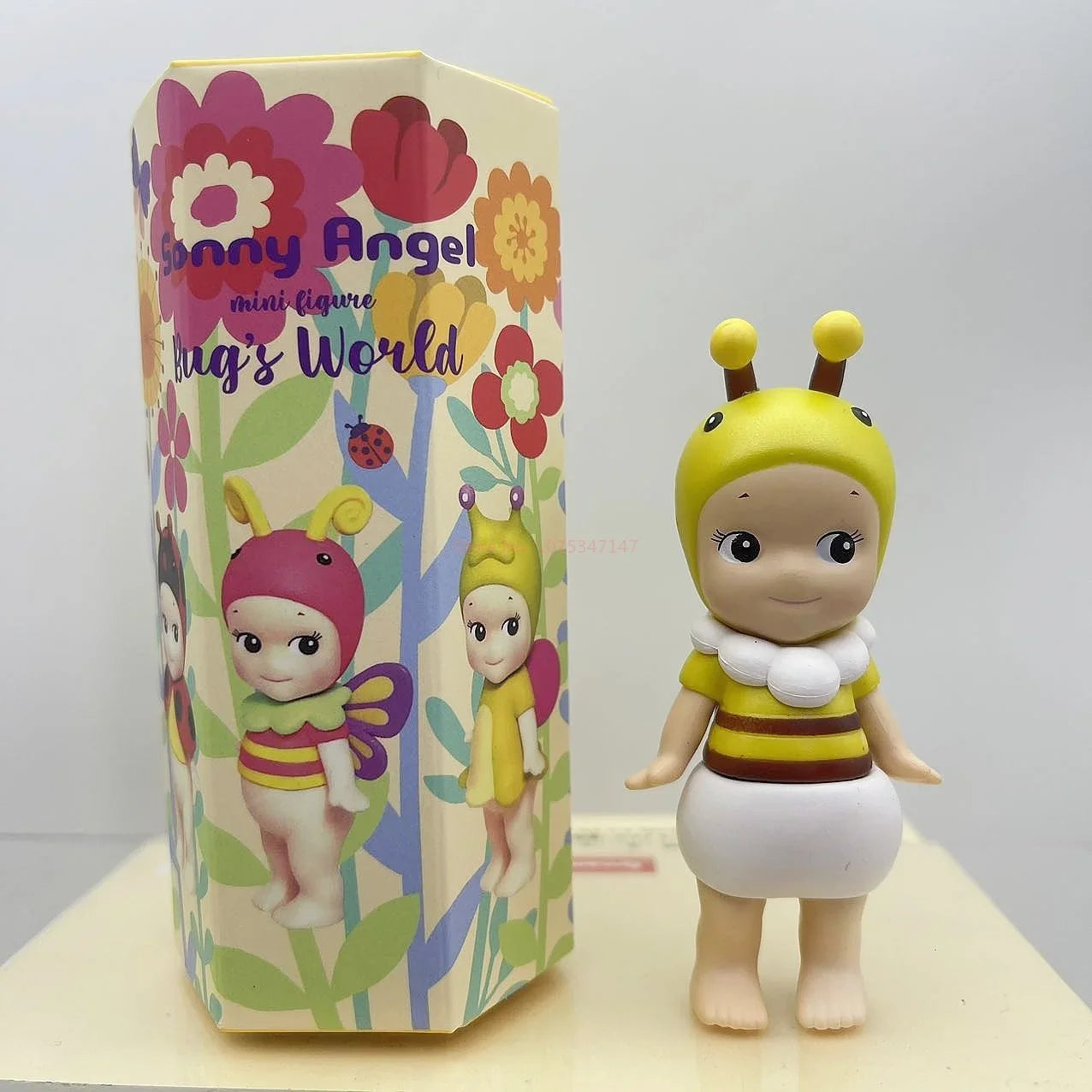 6PCS Sonny Angel Blind Box Mini Figure Bug’S World Limited Series Anime Figures Cute Dolls for Children Christmas Birthday Gift