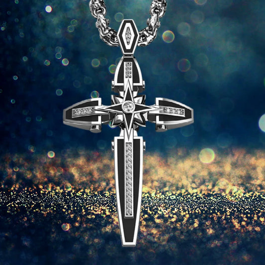 絶妙なファッションインカムクロスメンズ&レディースネックレスペンダント信仰クロスペンダントアクセサリー母の日のための絶妙なギフト