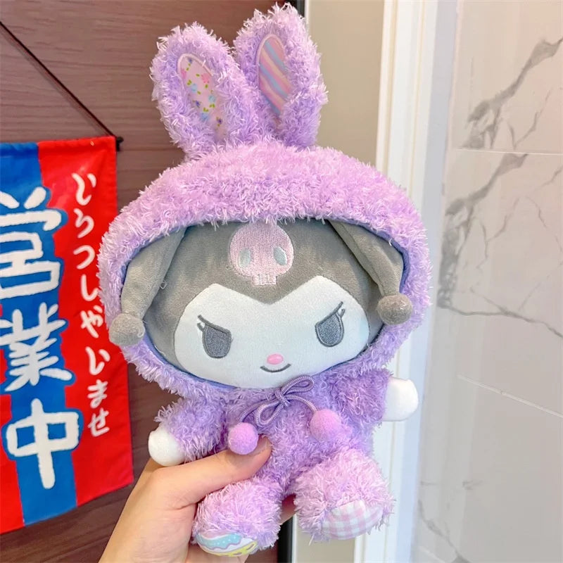 20CM Kuromi Hello Kitty Melody Cinnamorol Pochacco Plush Toys Soft tuffed Animals Christmas Birthday Christmas Graduation Gifts