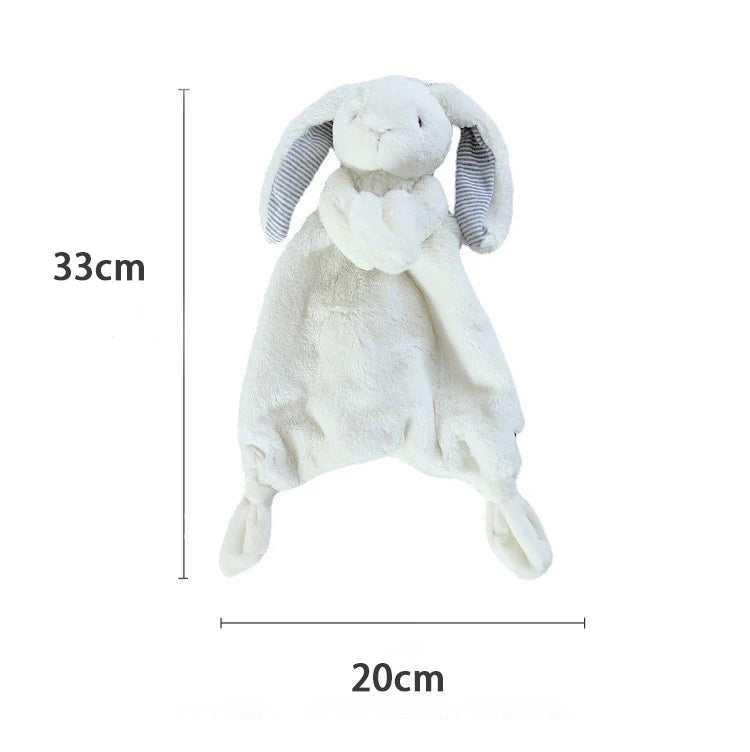 Baby Security Blanket Cartoon Bunny Rabbit Plush Toys Appease Towel Newborn Blankie