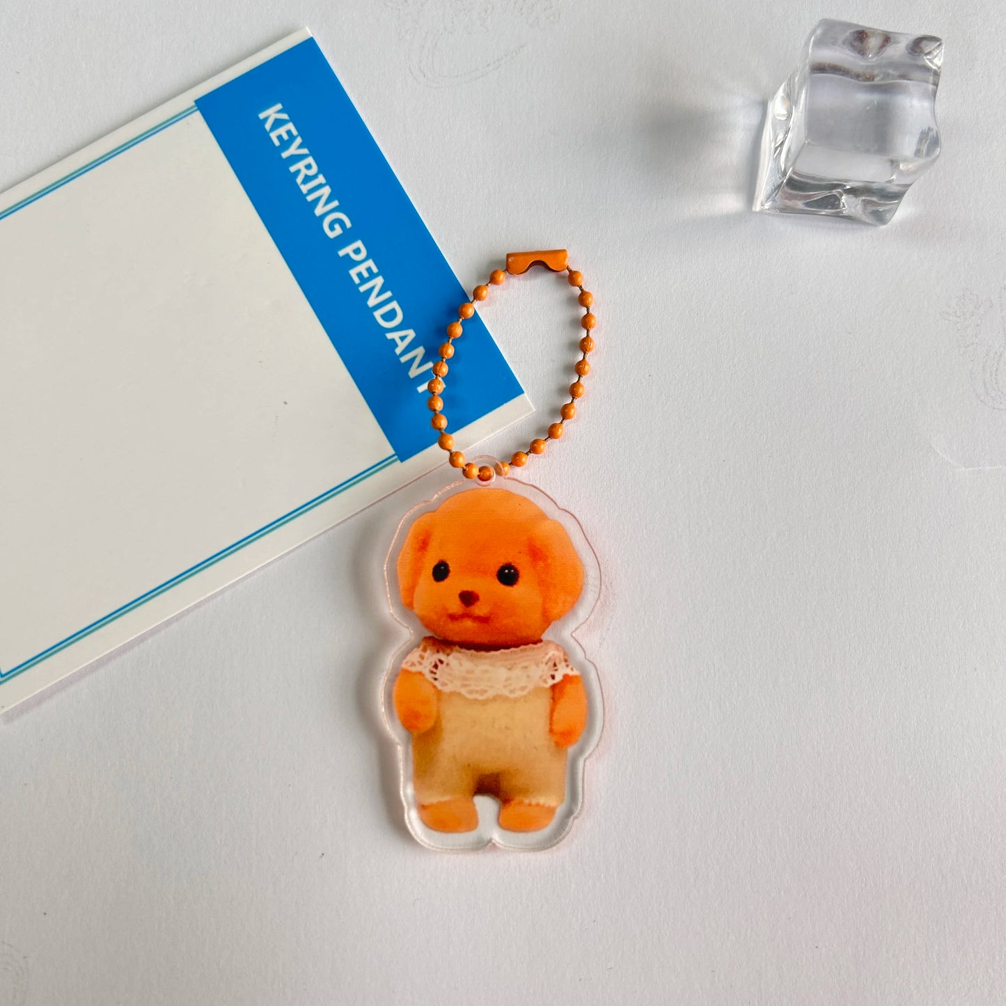 Sylvanian families keychain Cartoon Acrylic Printing Keyring Backpack Pendant Accessories INS Korean Style Decoration Girls Gift