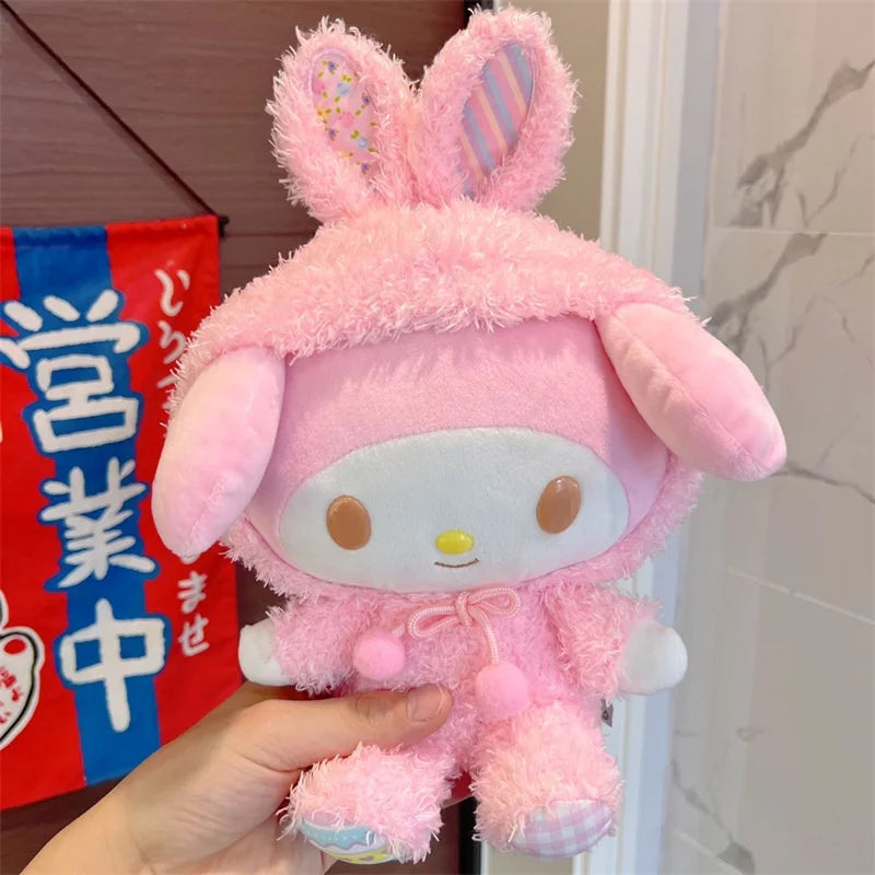 20CM Kuromi Hello Kitty Melody Cinnamorol Pochacco Plush Toys Soft tuffed Animals Christmas Birthday Christmas Graduation Gifts