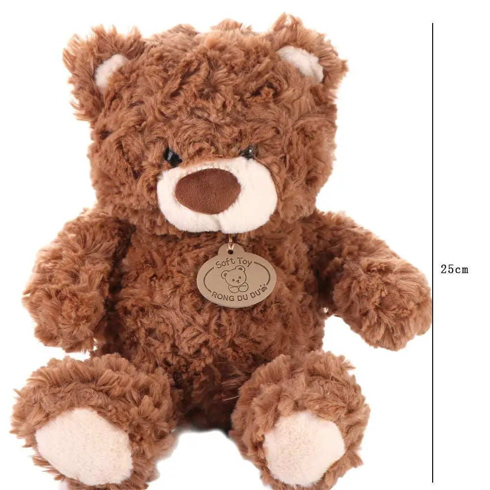 PP Cotton Cute Bear Plush Doll Simulation Fluffy Bear Plush Kids Toy Soft Collection Stuffed Animals Plush Doll Adults Children