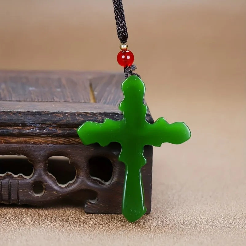 新しいファッションクロスペンダントネックレス、男性と女性に同じ、シンプルで汎用性の高いファッションと新しい