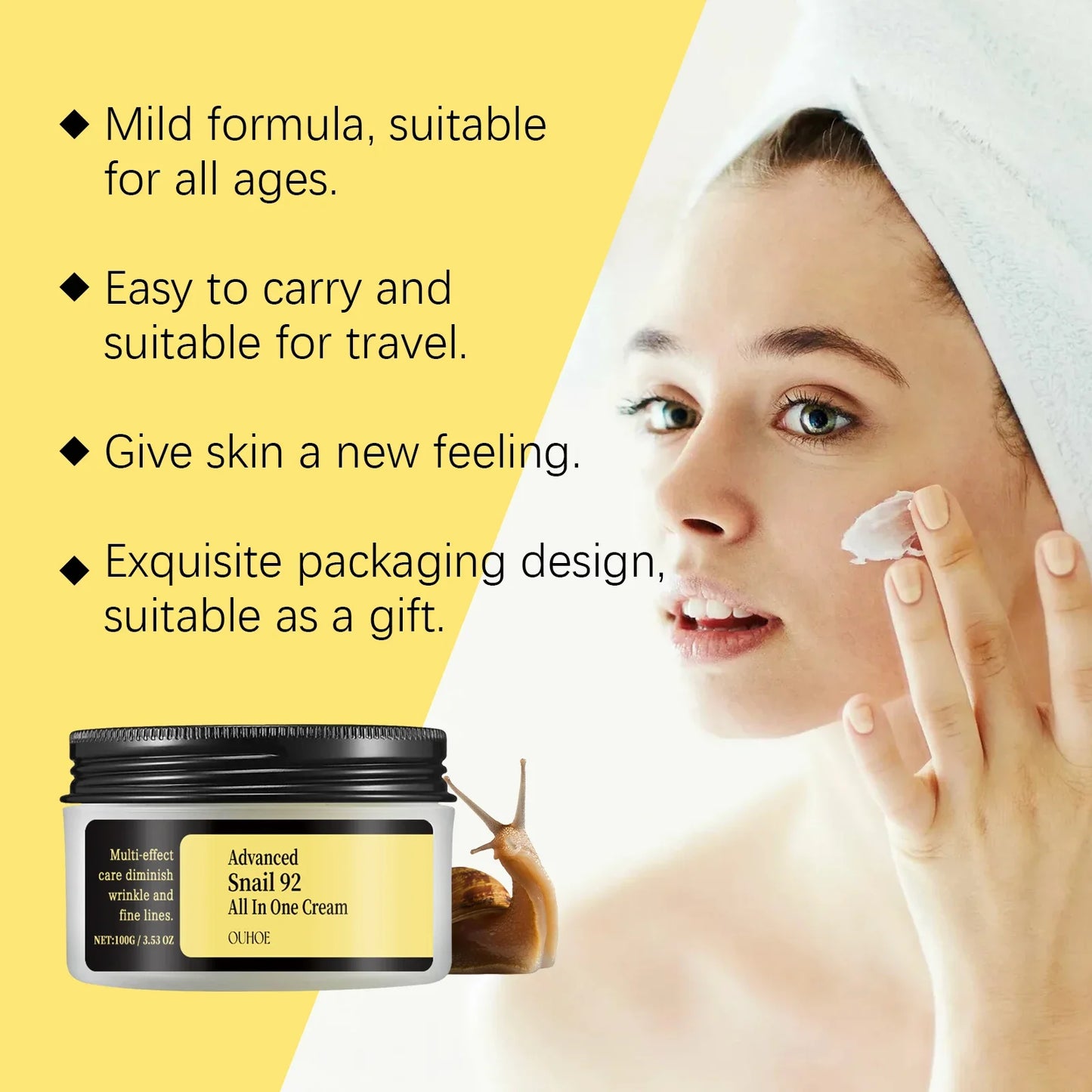 Advanced Snail 96 Mucin Power Essence/Cleanser/Cream Moisturizing Smoothing Nourishing Firming Skin Cosmetics Facial Skin Care