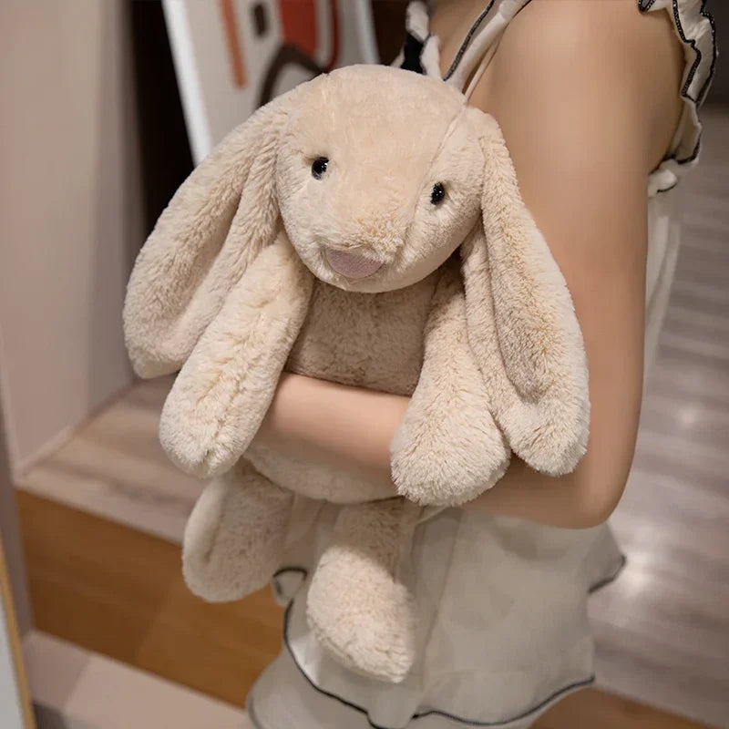 Kawaii Long Ear Rabbit Plush Toy Stuffed Toy Bunny Doll Babies Sleeping Companion Plush Doll Children's Gift