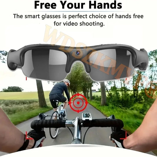 1080P HDビデオレコーダー WIFIアプリ対応 アウトドアスポーツDVカメラ、スマートグラス、広角170°カメラ、スポーツカメラ、ライディング、スキー用