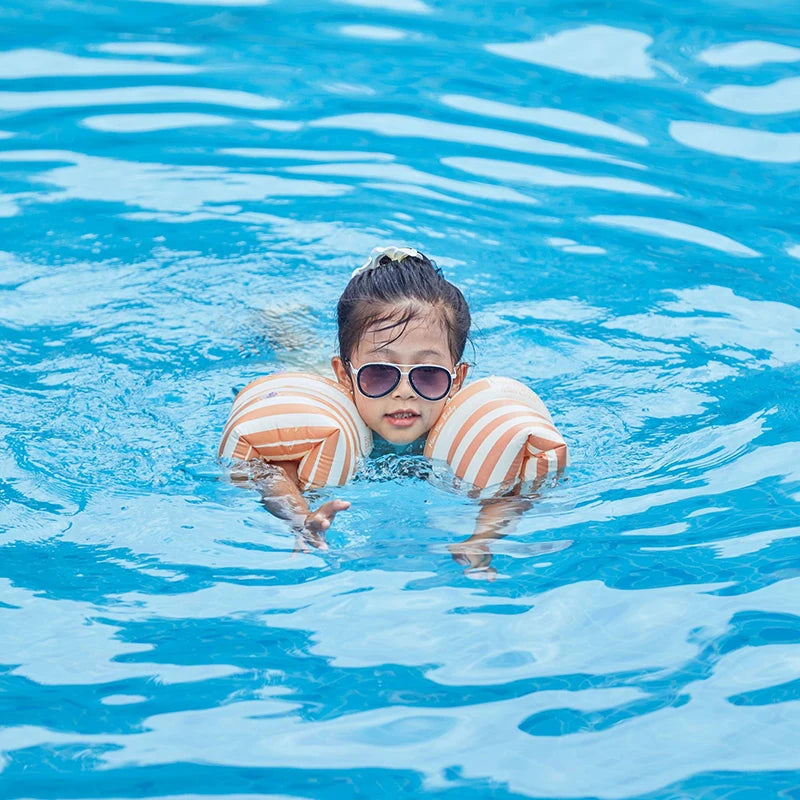 1 pair Cartoon printing Swimming Arm Floaties, Inflatable Swim Arm Bands Floater Sleeves for Adults and Kids
