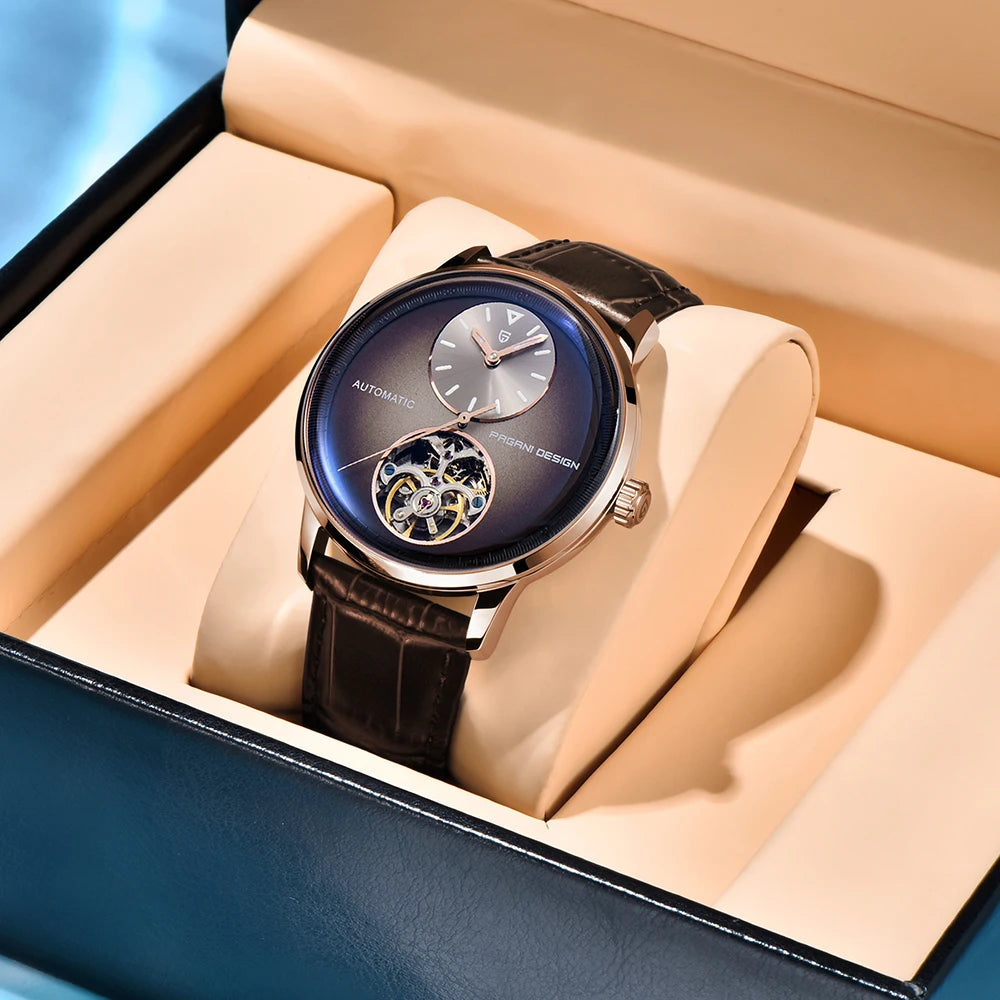 2025 New PAGANI DESIGN Men's Luminous Watch Luxury Tourbillon Mechanical Watches Automatic Sport Shock Resistant Wristwatch Gift