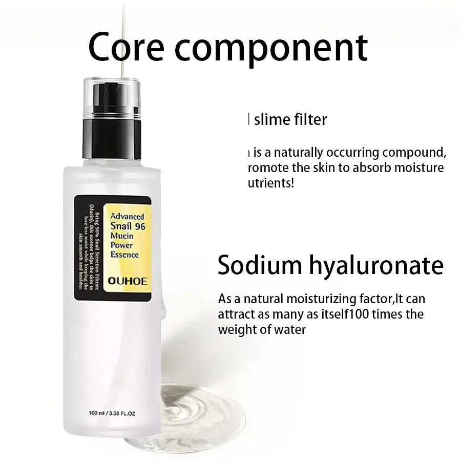 Advanced Snail 92/96 Mucin Power Essence/Cleanser/Cream Moisturizing Smoothing Nourishing High-end Hydrate Facial Skin Care