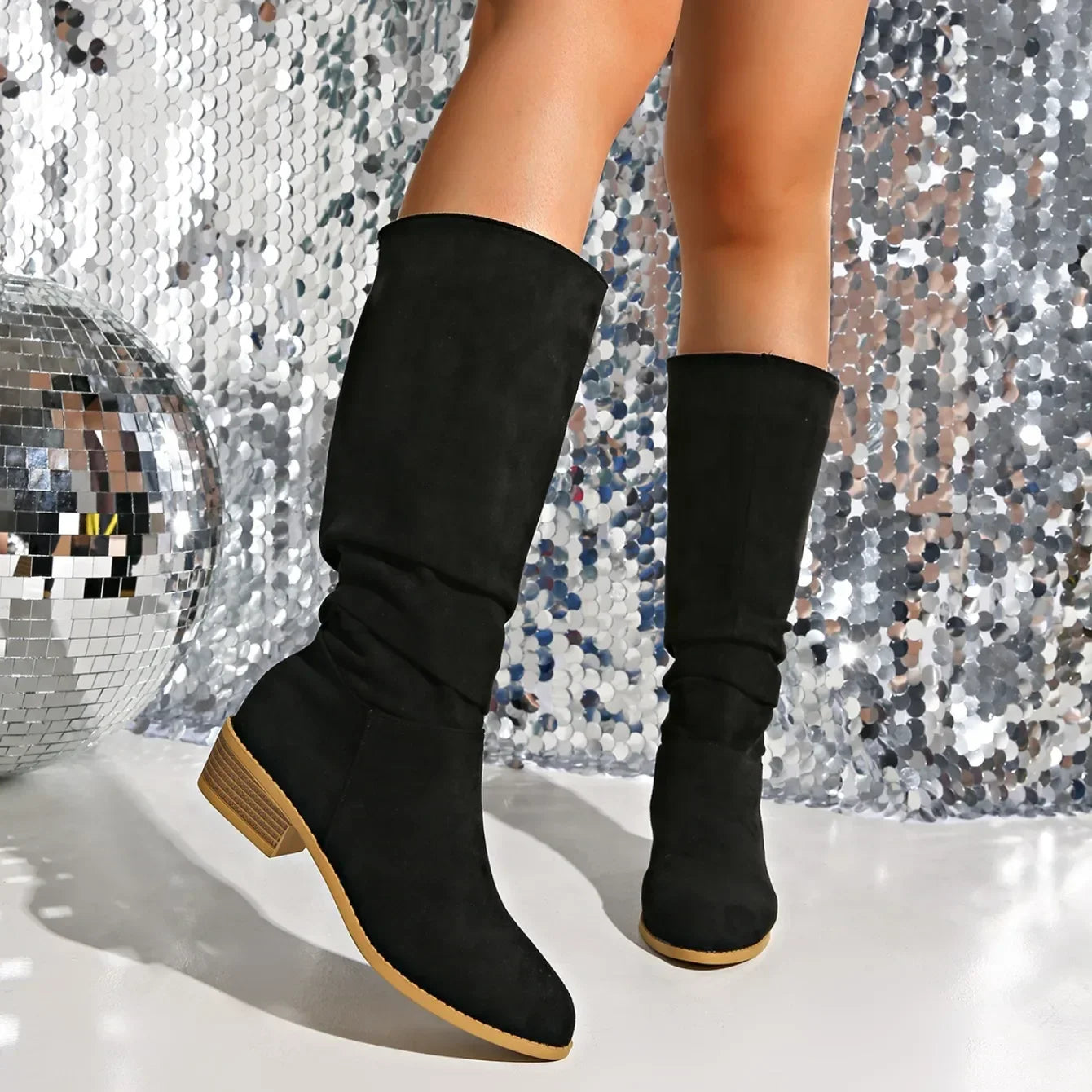 Women Boots Spring Autumn 2024 New Trend Retro Shoes for Women New Pointed Fang Heel Fashion Boots Women Thigh High Boots