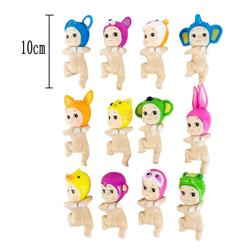 Sonny Angel Blind Box 20th Anniversary Hippers Back Dreaming Fruit Vegetable Series Figure Doll Keychain Christmas Gift