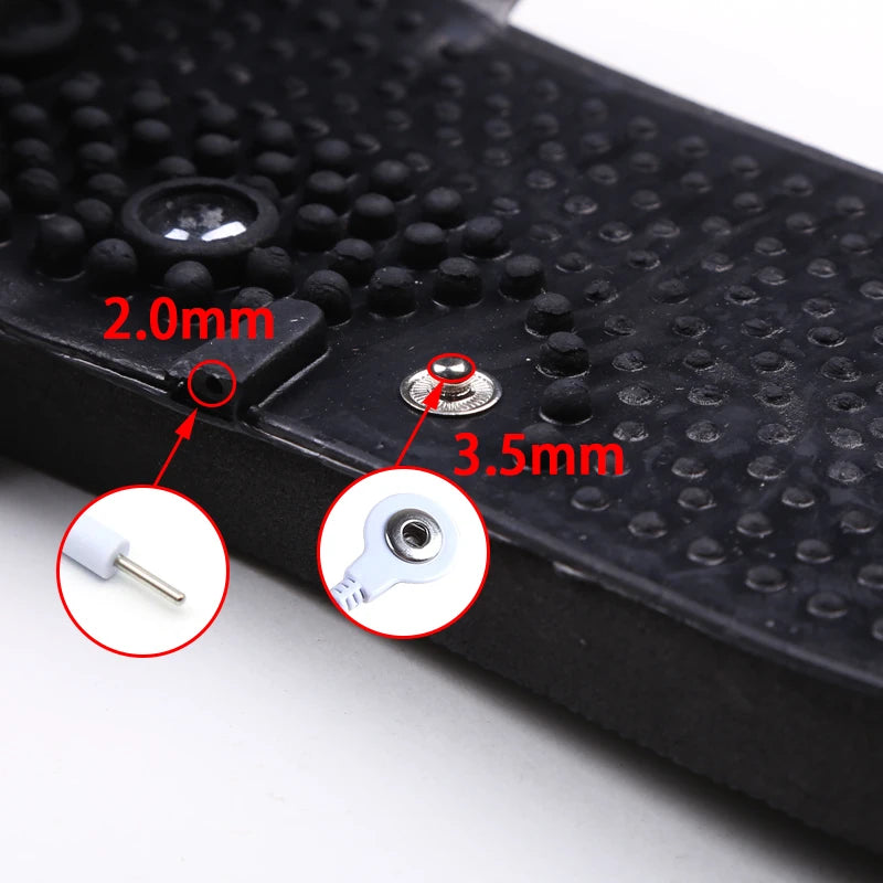 Electric Tens Therapy Massager Slippers For Shoes Body Relaxing Foot Massager for Electric Muscle Stimulator Relief Massager