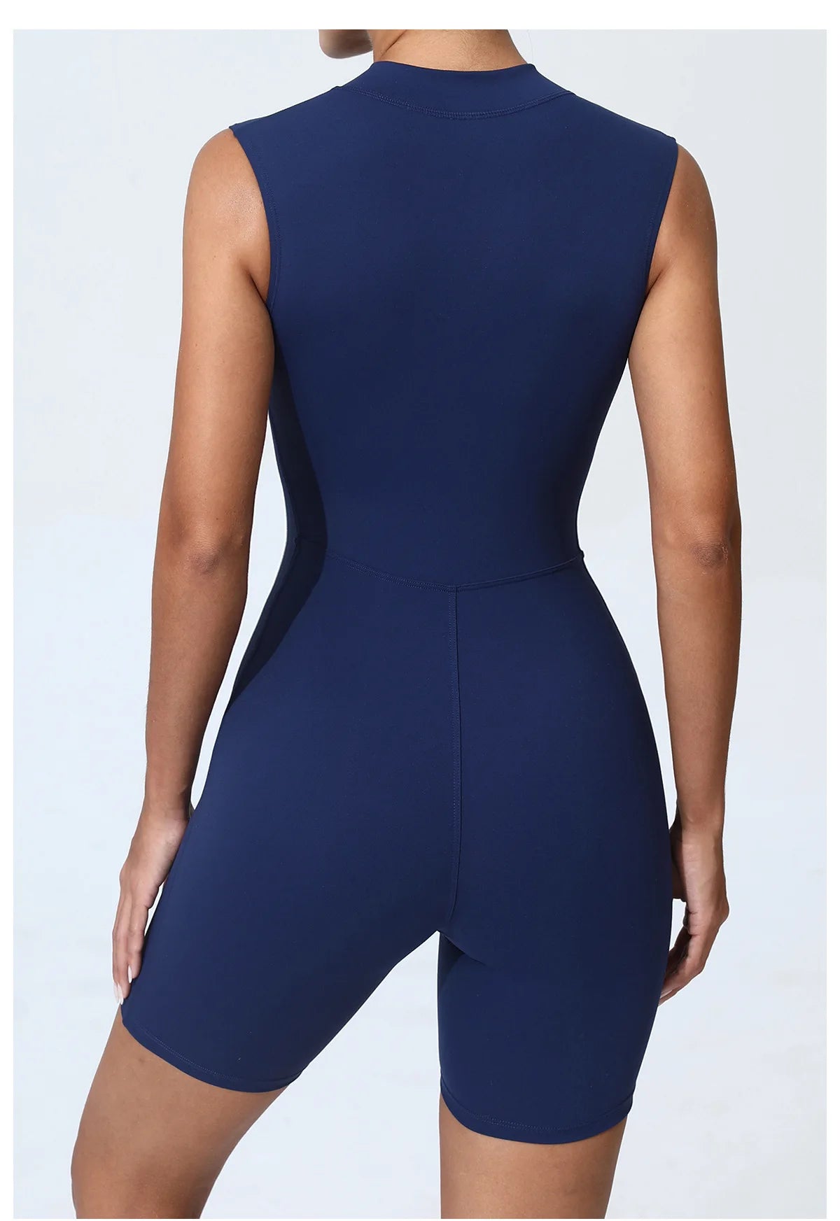 Zipper Yoga Jumpsuit Fitness Sports Overalls Gym Clothing Set Yoga Wear Pilates Workout Clothes Women Outfit push-up Activewear