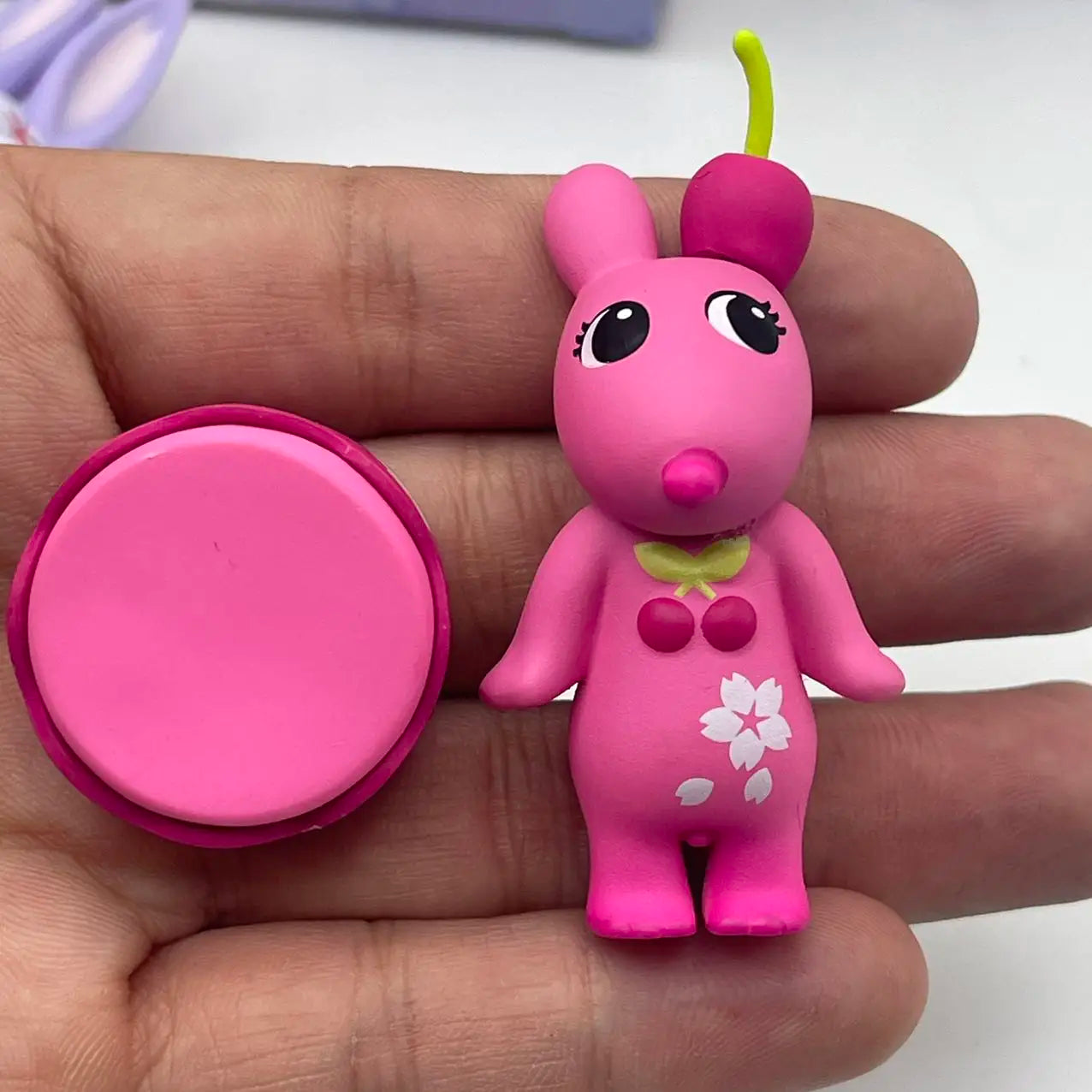 New Sonny Angel Blind Box Mini Figure Cherry Blossom Series Night Version Rabbit Surprise Tideplay Fans Toy Cure Doll Lucky Gift