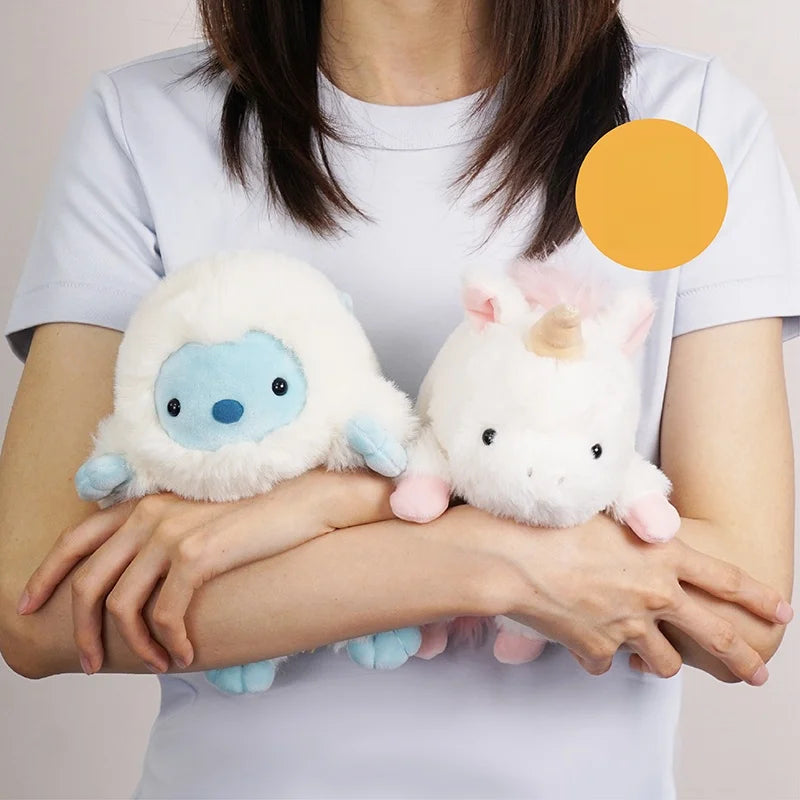 Posture Pal Plu Doll Toy Cute Sitting Posture Anti-Hunchba Gift for Girls Polyester Fiber Filled Fabric Doll Collectible