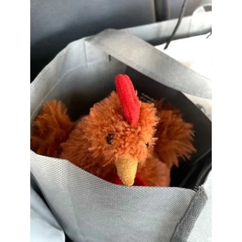 Jellycat Plush Chicken Pillow Stuffed Soft Cartoon CecileChien Furry Animal Kawaii Plush Collection Funny Toy Gift for Children
