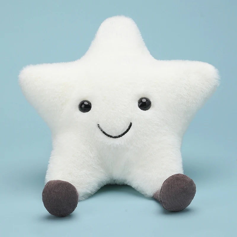 Cartoon Hot Sale Fruit Plush Doll Pillow Apple Pear Peach Cherry Weather Sun Moon Star Plush Toy Home Decoration Gift For Kids
