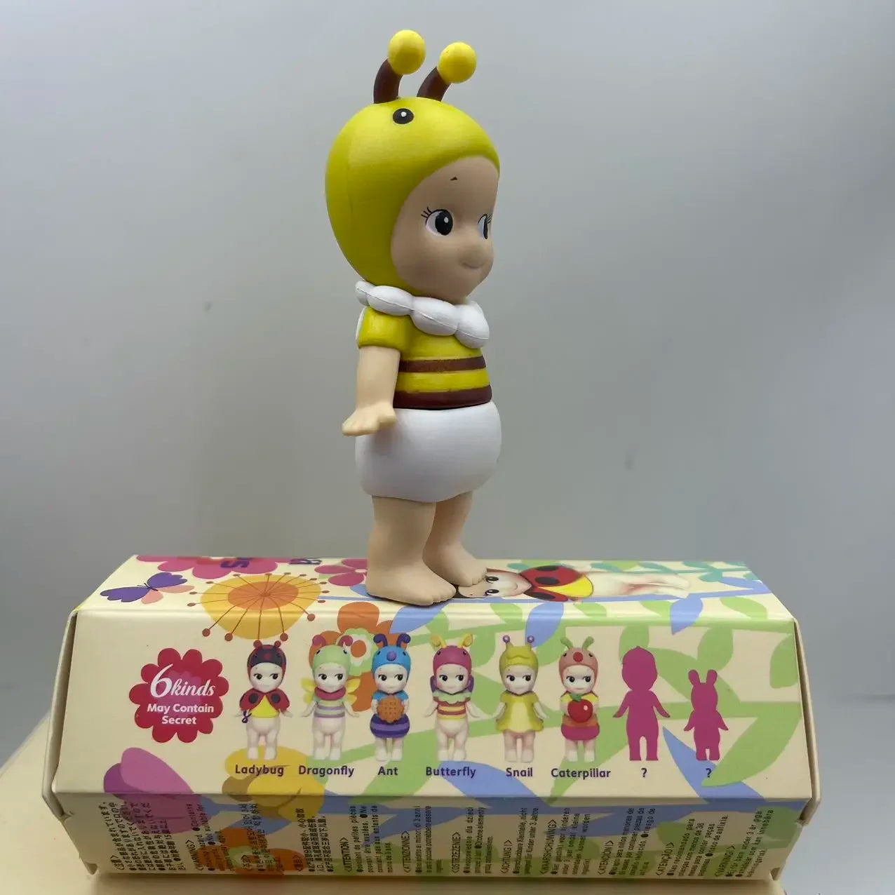 6PCS Sonny Angel Blind Box Mini Figure Bug’S World Limited Series Anime Figures Cute Dolls for Children Christmas Birthday Gift