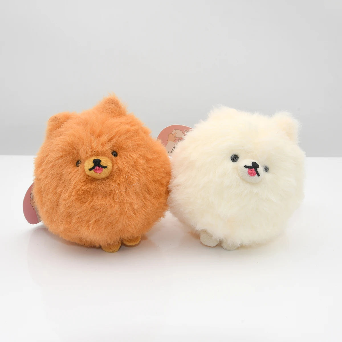 Yell stuffed animals Tail wagging! Pomeranian gimmick mascot cute kawaii 12cm dog puppies plush toys