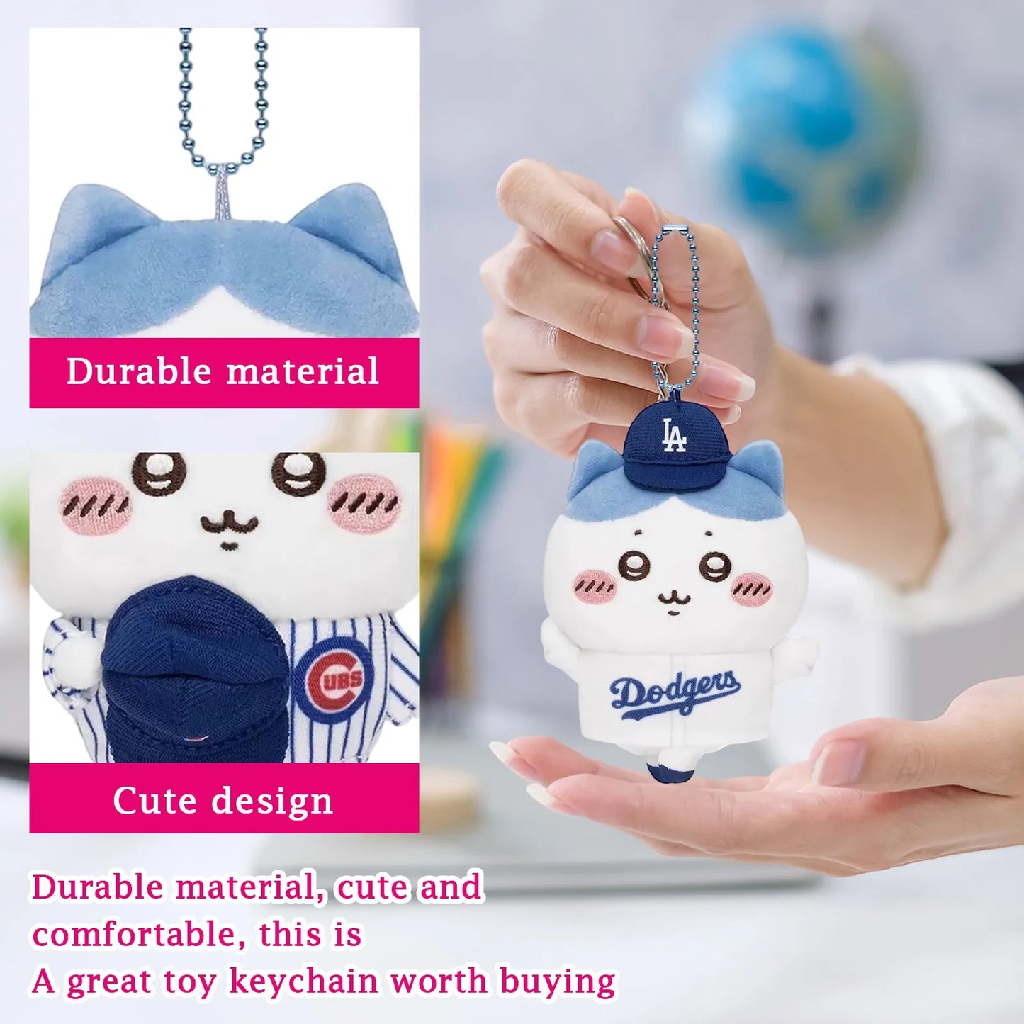 Cartoon Cute Doll Plush Toy Keychain Small Pendant, Key Chain Key Chain Rings Key Chain Kit Key Chain Women Key Holder Key Chain