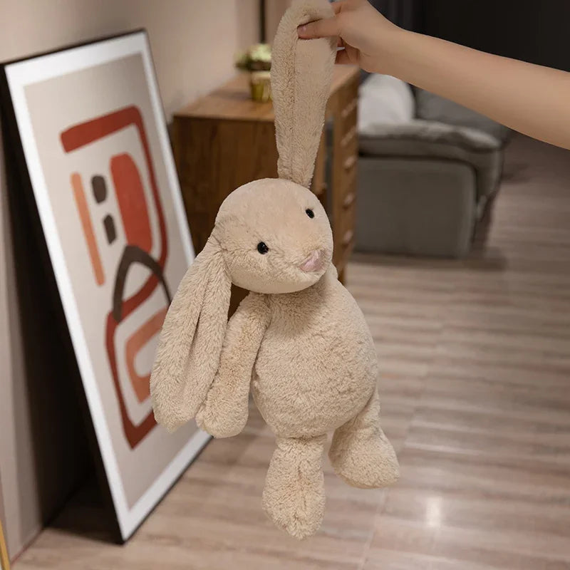Kawaii Long Ear Rabbit Plush Toy Stuffed Toy Bunny Doll Babies Sleeping Companion Plush Doll Children's Gift