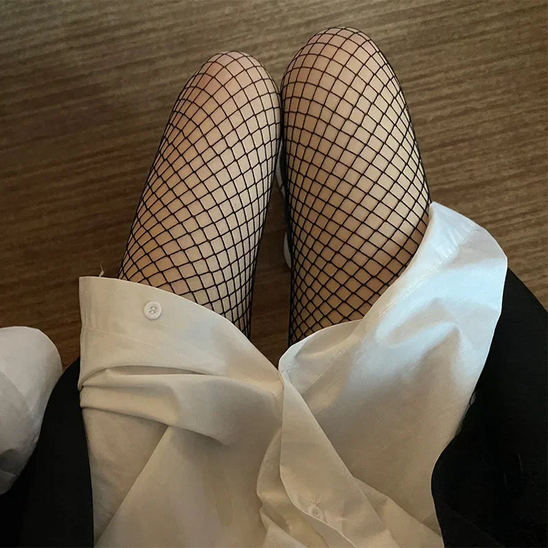 Woman Girls Gothic Cartoon Fishnet Stockings Snake Kuromies Skull Socks Mesh Tights Panties Lolita Plus Size Pantyhose Leggings
