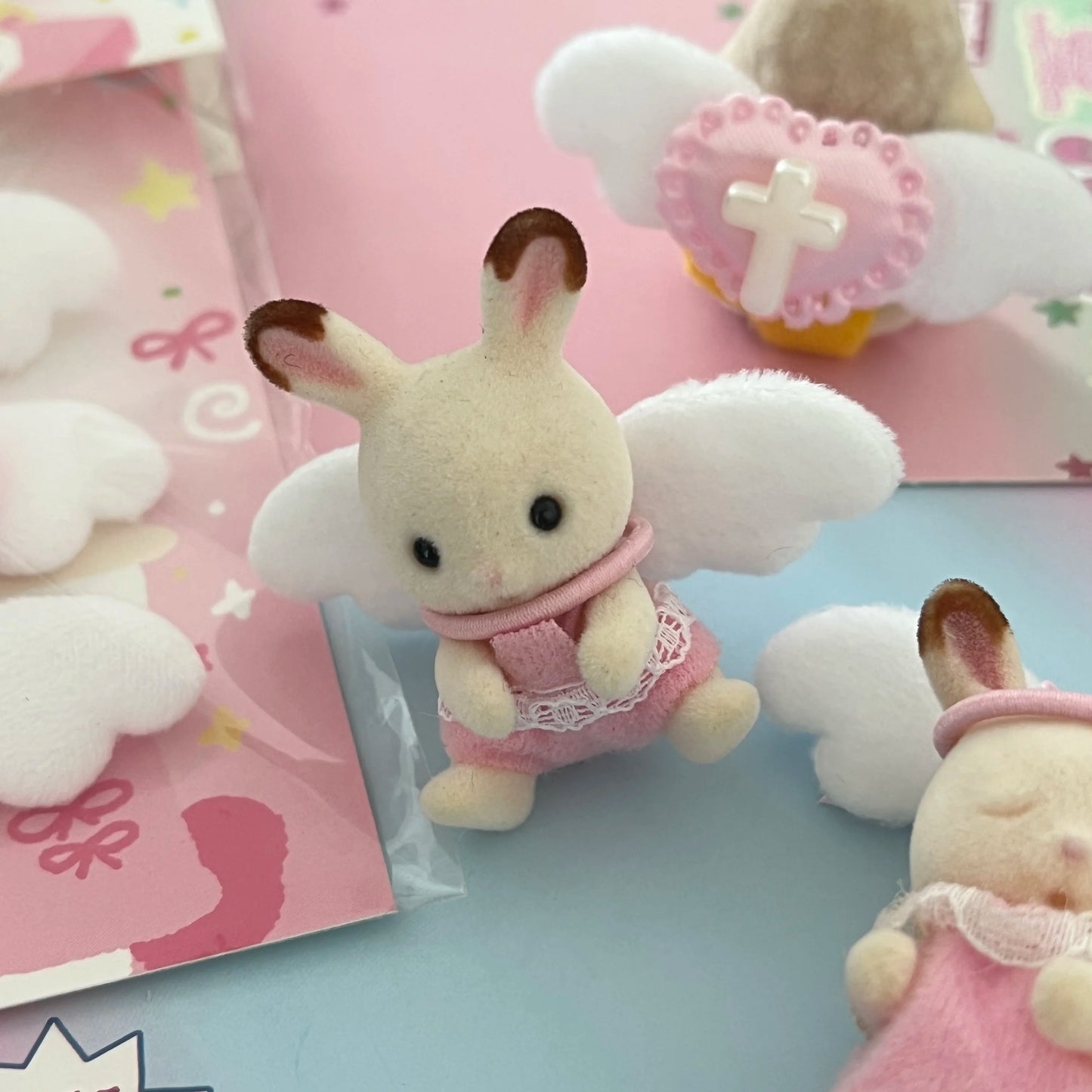 Calico Critters Clothes Anime Figure Doll Mini Accessory Angel wings Doll Clothes Accessory