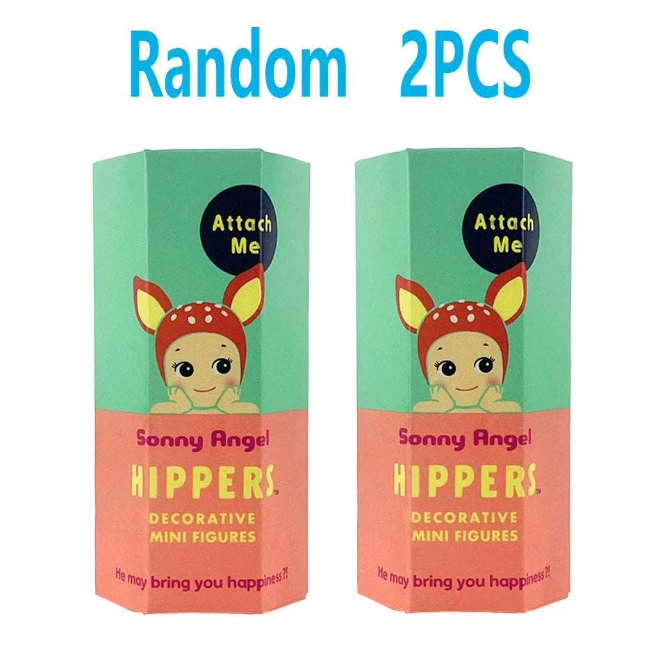 Sonny Angel Blind Box 20th Anniversary Hippers Back Dreaming Fruit Vegetable Series Figure Doll Keychain Christmas Gift