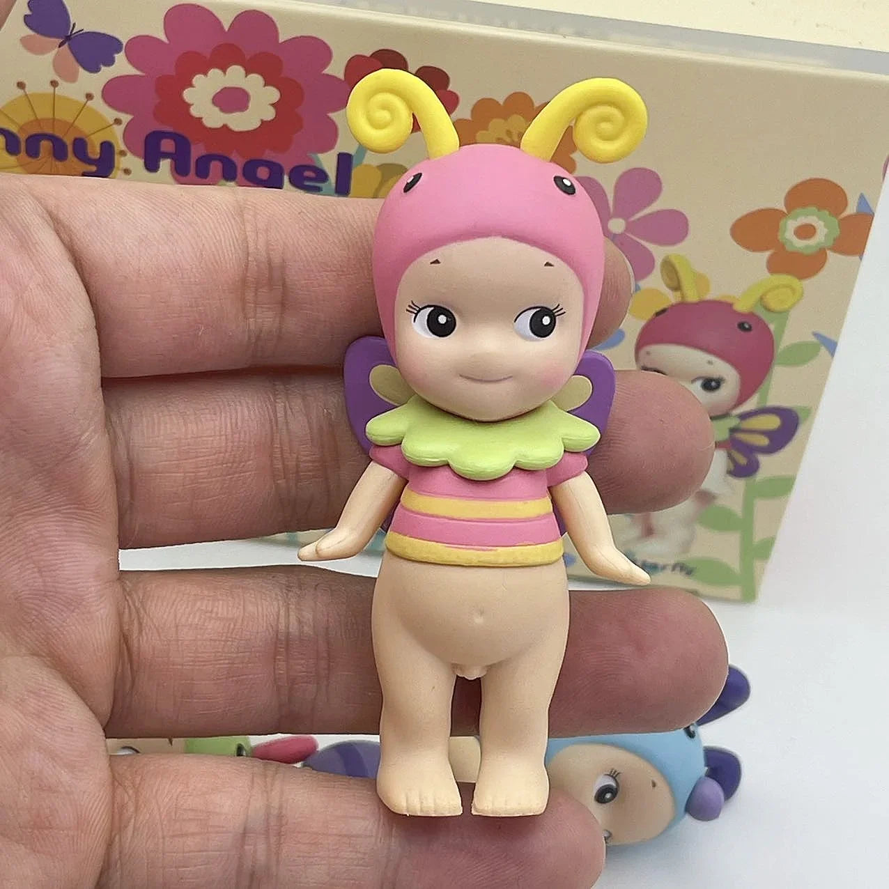 6PCS Sonny Angel Blind Box Mini Figure Bug’S World Limited Series Anime Figures Cute Dolls for Children Christmas Birthday Gift