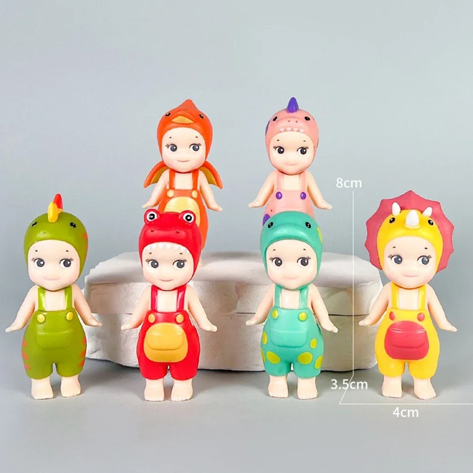 Sonny Angel Blind Box 20th Anniversary Hippers Back Dreaming Fruit Vegetable Series Figure Doll Keychain Christmas Gift