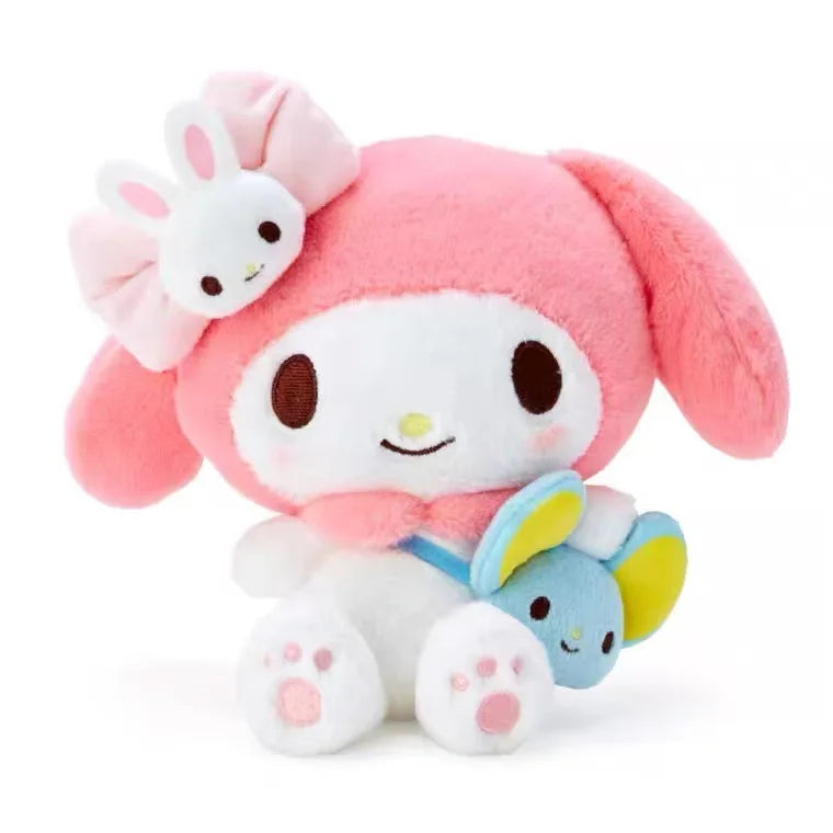 20CM Kuromi Hello Kitty Melody Cinnamorol Pochacco Plush Toys Soft tuffed Animals Christmas Birthday Christmas Graduation Gifts
