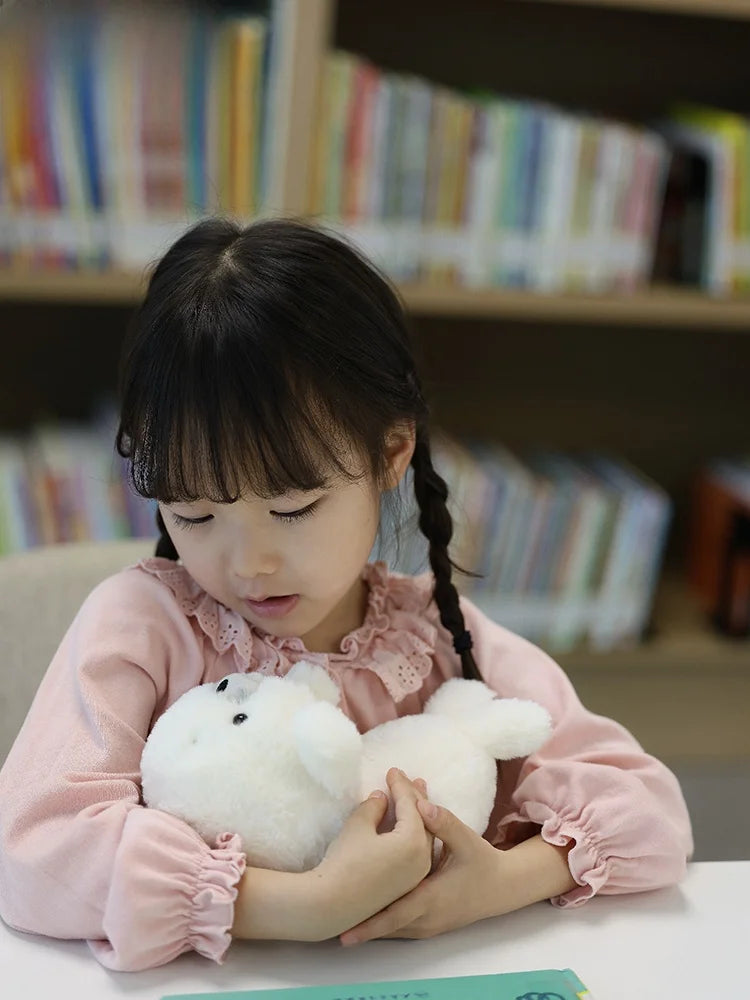 Posture Pal Plu Doll Toy Cute Sitting Posture Anti-Hunchba Gift for Girls Polyester Fiber Filled Fabric Doll Collectible