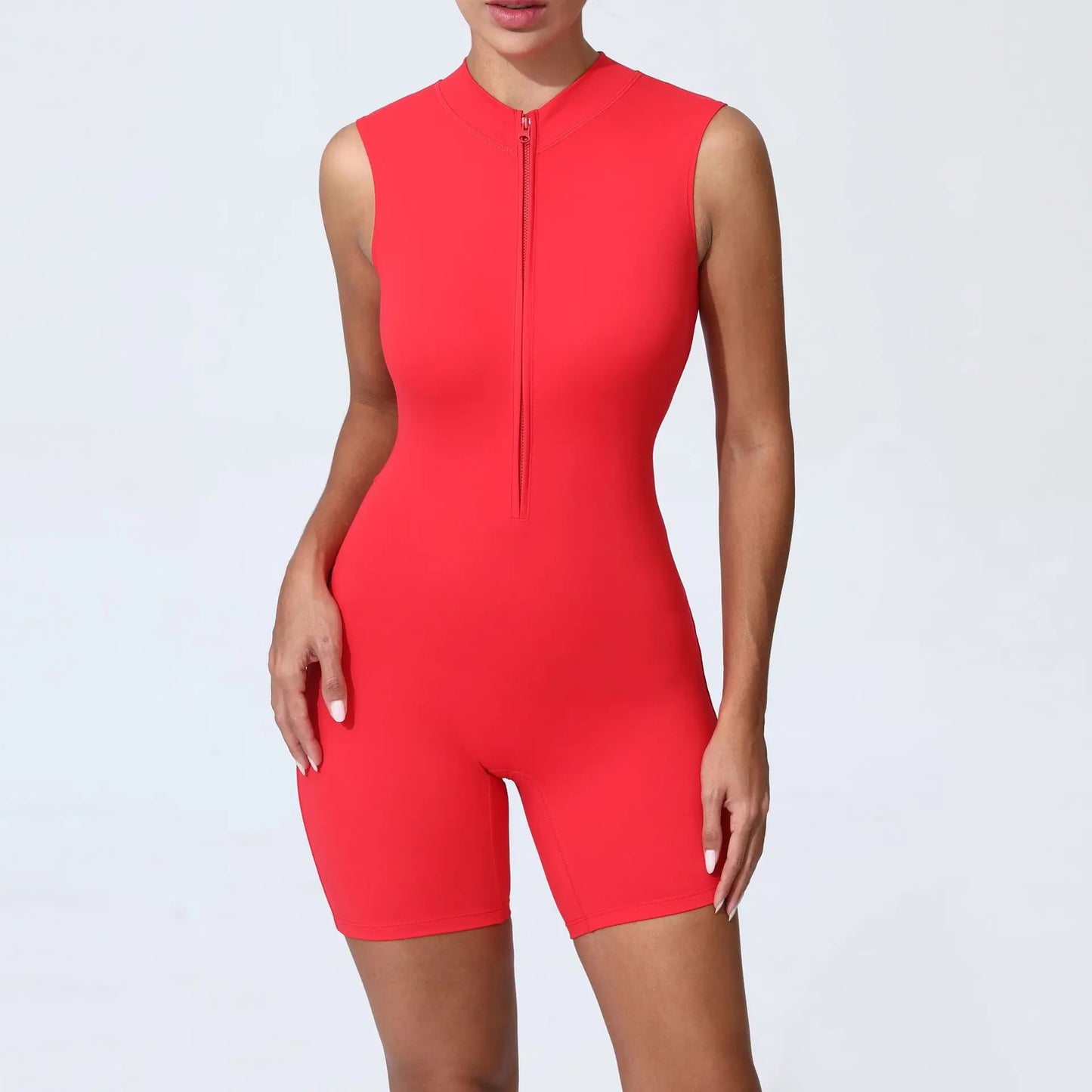 Zipper Yoga Jumpsuit Fitness Tracksuit Sports Overalls Gym Clothing Yoga Set Workout Clothes Women Outfit Push Up Activewear